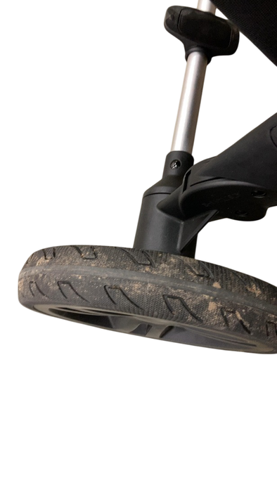 Shop Mockingbird Single to Double 2.0 Stroller, 2024, Black, Silver With Penny Leather, Watercolor Drops at GoodBuy Gear