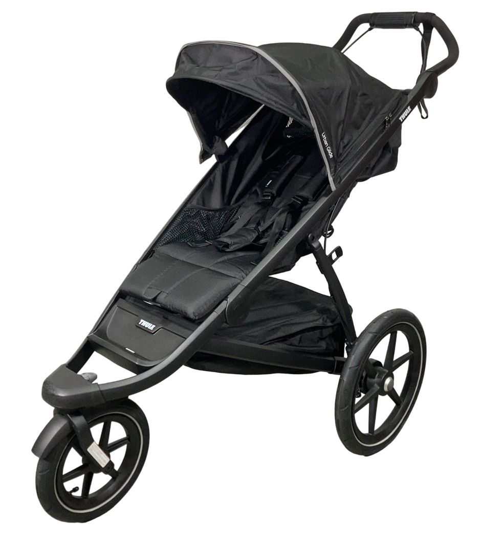thule stroller glide 2 Thule Urban Glide 2 Jogging Stroller Single, Black, 2021