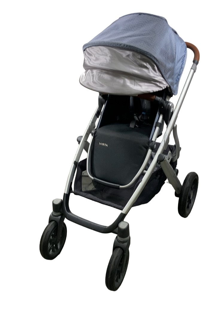 UPPAbaby VISTA Stroller, 2017, Gregory (Blue Melange)