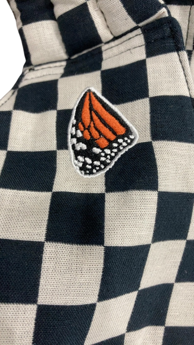 Shop Mabē The Monarch Toddler Sling, Ebony Check at GoodBuy Gear