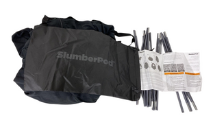 Shop SlumberPod 3.0 Sleep Canopy, Black with Gray Accents at GoodBuy Gear