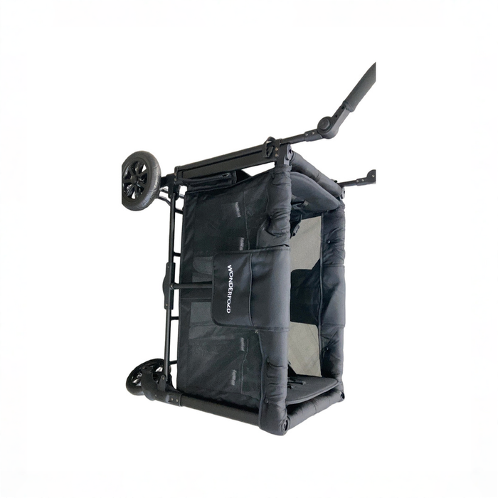 Shop Wonderfold W2 Original Multifunctional Double Stroller Wagon, 2024, Black at GoodBuy Gear