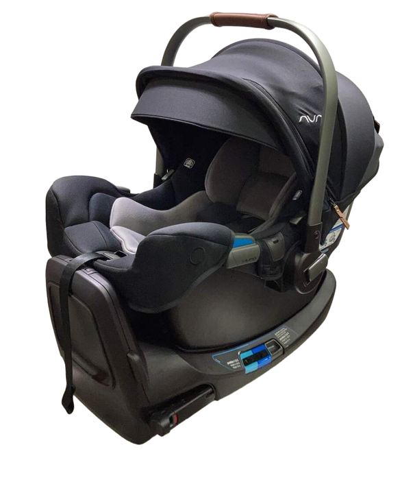 used Nuna PIPA rx Infant Car Seat, Caviar, 2023