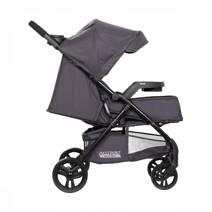 Shop Baby Trend Passport Carriage Stroller, 2025, Silver Sky at GoodBuy Gear