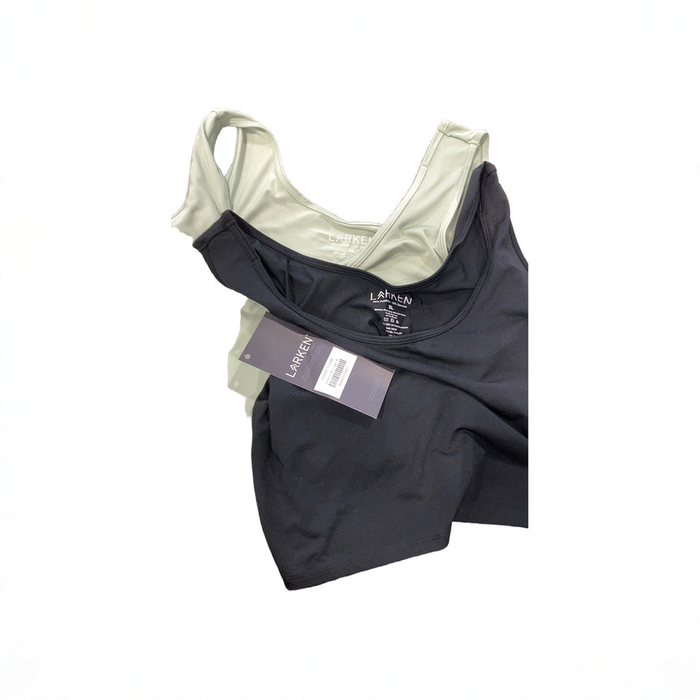 Shop Larken The Larken X Nursing Bra, XLarge, 2 pack, Sage/Black at GoodBuy Gear