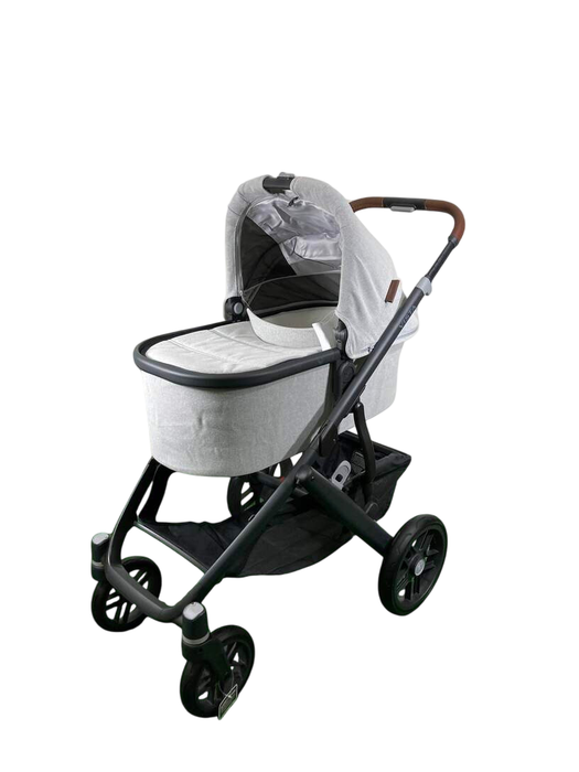 Shop UPPAbaby VISTA V2 Bassinet, 2023, Anthony (White and Grey Chenille) at GoodBuy Gear