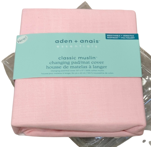 Shop Aden + Anais Essentials Changing Pad Cover, Pink at GoodBuy Gear