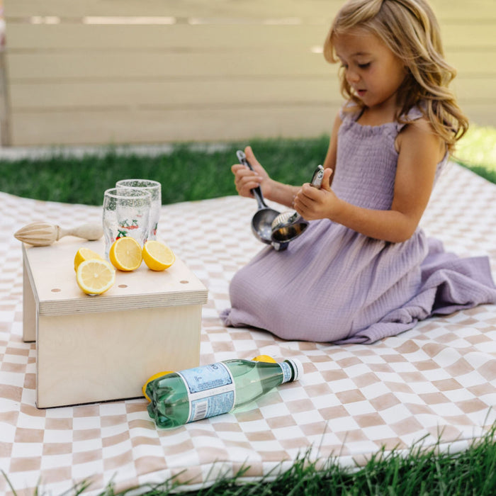 Shop Toki Kids Checker Gumdrop Vegan Leather Mat at GoodBuy Gear