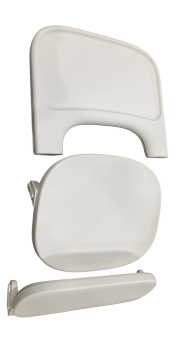 Shop Mockingbird High Chair, Natural Beech, White at GoodBuy Gear