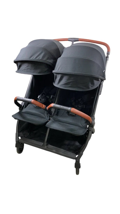 Silver Cross Jet Double Travel Stroller, 2024, Black