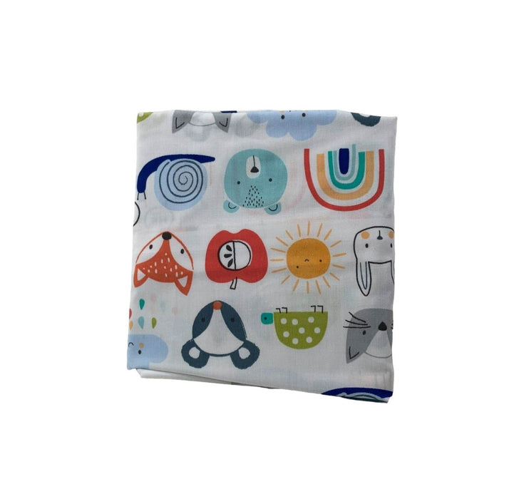 Shop Boppy Original Nursing and Infant Support Pillow Slipcover, Colorful Animals & Rainbows at GoodBuy Gear