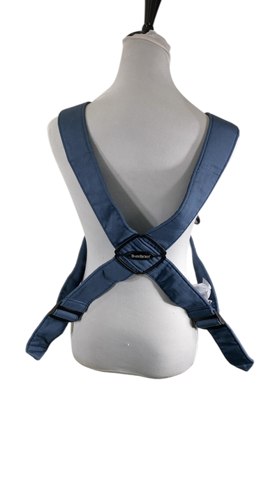Shop BabyBjorn Baby Carrier Mini, Vintage Indigo Woven at GoodBuy Gear