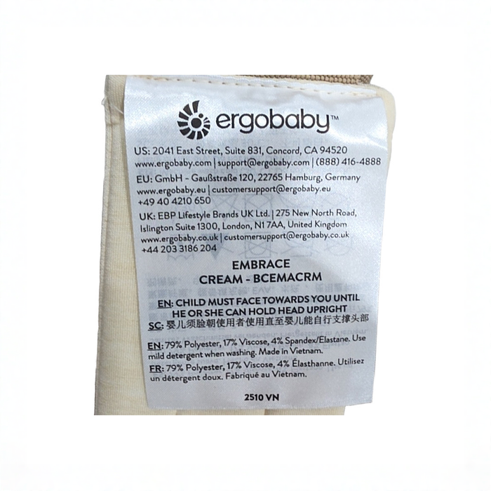Shop DRAFT - Ergobaby Omni Breeze Baby Carrier, Cream at GoodBuy Gear