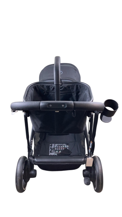 Shop Cybex e-Gazelle S Stroller, 2024, Black, Moon Black at GoodBuy Gear