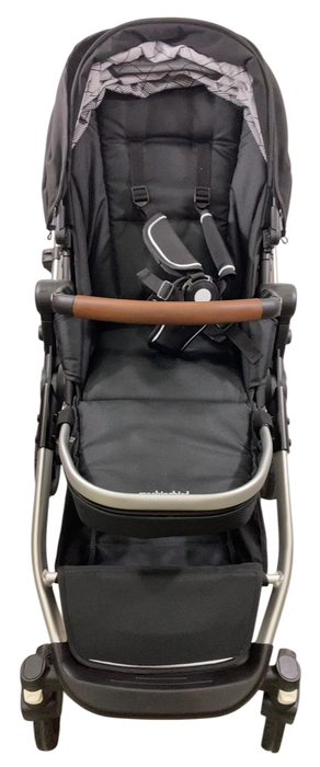 Shop Mockingbird Single to Double 2.0 Stroller, Black, Windowpane, Silver With Penny Leather, 2025 at GoodBuy Gear