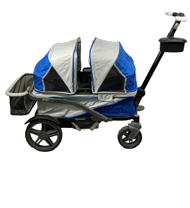 Shop Gladly Family Anthem4 Classic 4 Seater All Terrain Adventure Wagon, Electric Silver at GoodBuy Gear
