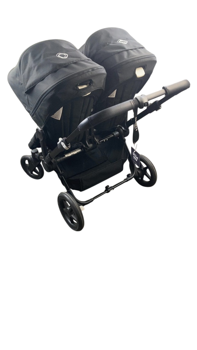 Shop Bugaboo Donkey 5 Duo Stroller, 2021, Black, Midnight Black, Midnight Black at GoodBuy Gear