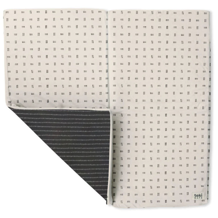 Toki Kids Mega Padded Play Mat 55" x 55", Mudcloth