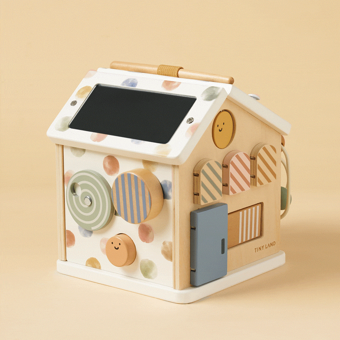 Shop Tiny Land Cottage Activity Cube, Morandi at GoodBuy Gear
