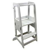 Shop Piccalio Mini Chef Convertible Tower, White at GoodBuy Gear