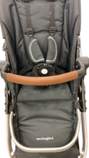 Shop Mockingbird Single to Double 2.0 Stroller, 2024, No Canopy, No Canopy, Silver With Penny Leather at GoodBuy Gear
