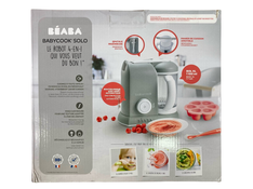 secondhand Beaba Babycook Solo 4-in-1 Baby Food Maker, Grey