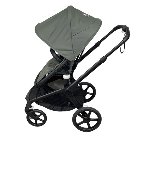 Shop Bugaboo Fox 5 Stroller, 2023, Black Frame, Forest Green at GoodBuy Gear