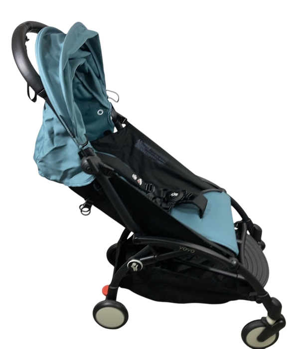 Shop Stokke YOYO3 Complete Stroller, 2024, Aqua, Black at GoodBuy Gear
