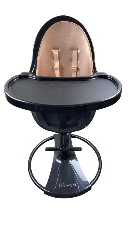 Shop Bloom Fresco High Chair, Black, Rose Gold at GoodBuy Gear