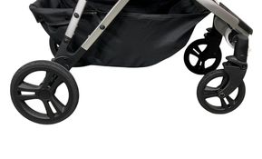 Shop Mockingbird Single to Double 2.0 Stroller, Sky, Watercolor Drops, Silver With Penny Leather, 2024 at GoodBuy Gear