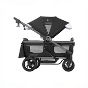 Shop Evenflo Shyft Rideshare All-Terrain Performance Stroller Wagon, 2023, Sterling Black at GoodBuy Gear