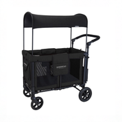 Shop Wonderfold W2 Multifunctional Double Stroller Wagon, 2026, Black, Original Model at GoodBuy Gear