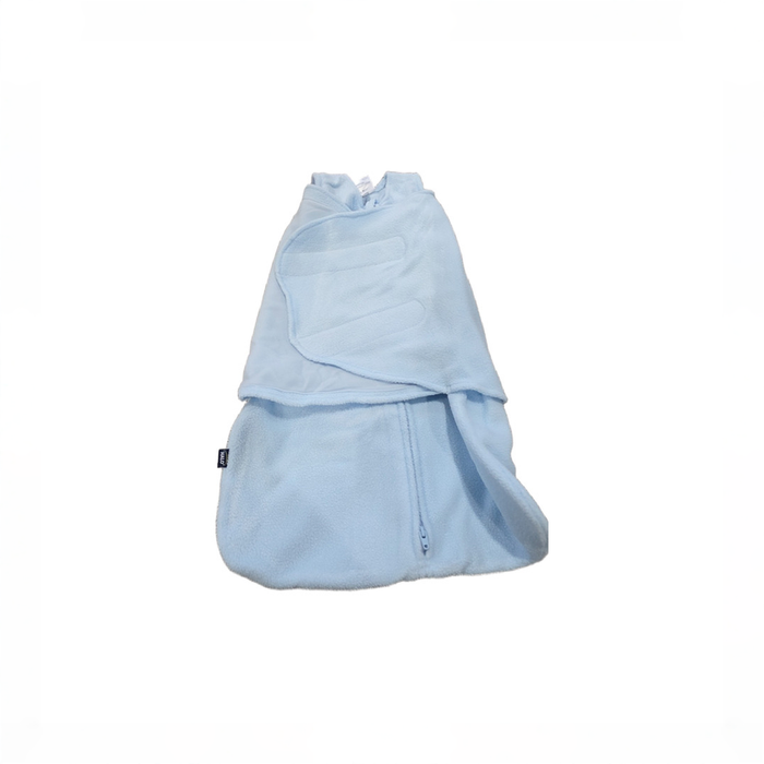 Shop Halo Micro-Fleece Swaddle, Baby Blue, Newborn at GoodBuy Gear