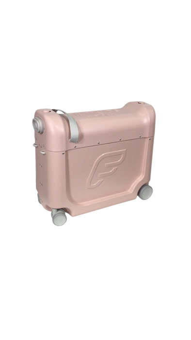 Shop Stokke JetKids BedBox + Crew Backpack Travel Bundle, Pink Lemonade at GoodBuy Gear