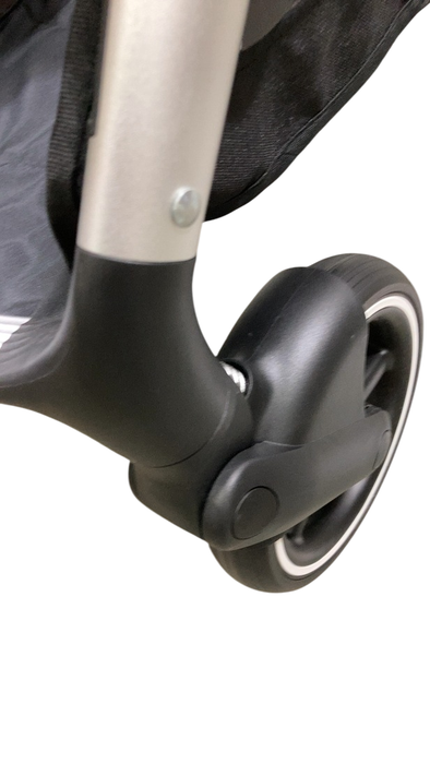 Shop Cybex Gazelle S Modular Stroller, 2023, Moon Black, Silver Frame at GoodBuy Gear