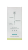 Shop Sprucely Bottle Brush 2pack, White/Grey at GoodBuy Gear