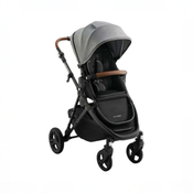Shop Mockingbird Single 3.0 Stroller, 2025, Charcoal with Penny Leather, Heather Grey at GoodBuy Gear