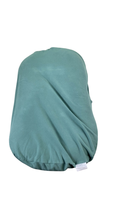 Shop Snuggle Me Organic Sensory Infant Lounger with Cover, Moss, Natural at GoodBuy Gear