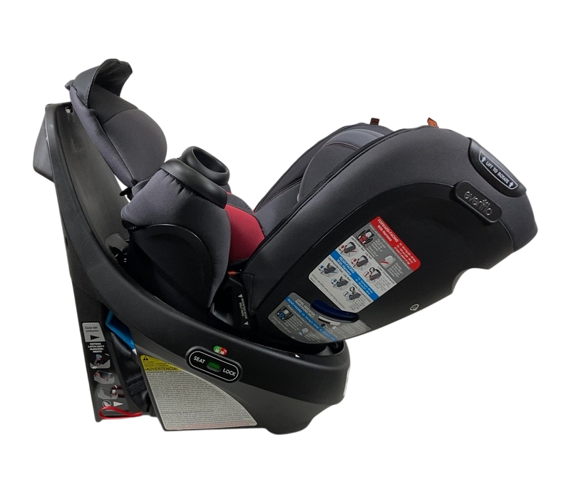 Shop Evenflo Revolve 360 Extend Rotational Convertible Car Seat, 2024, Rowe Pink at GoodBuy Gear