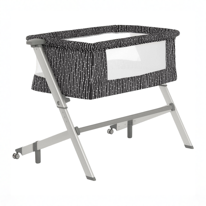 Shop Dream On Me Flora Bassinet, Black and White at GoodBuy Gear