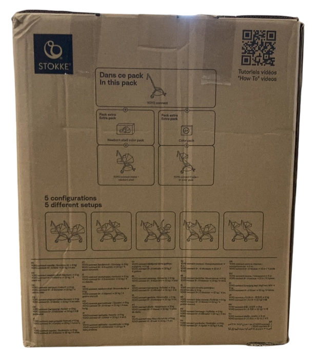 Shop Stokke YOYO3 Connect Frame, Black at GoodBuy Gear