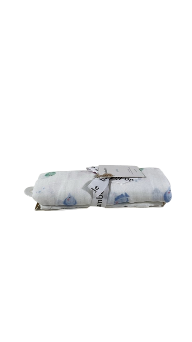 Shop Bamboo Little Swaddle, 1 pack, Fish at GoodBuy Gear