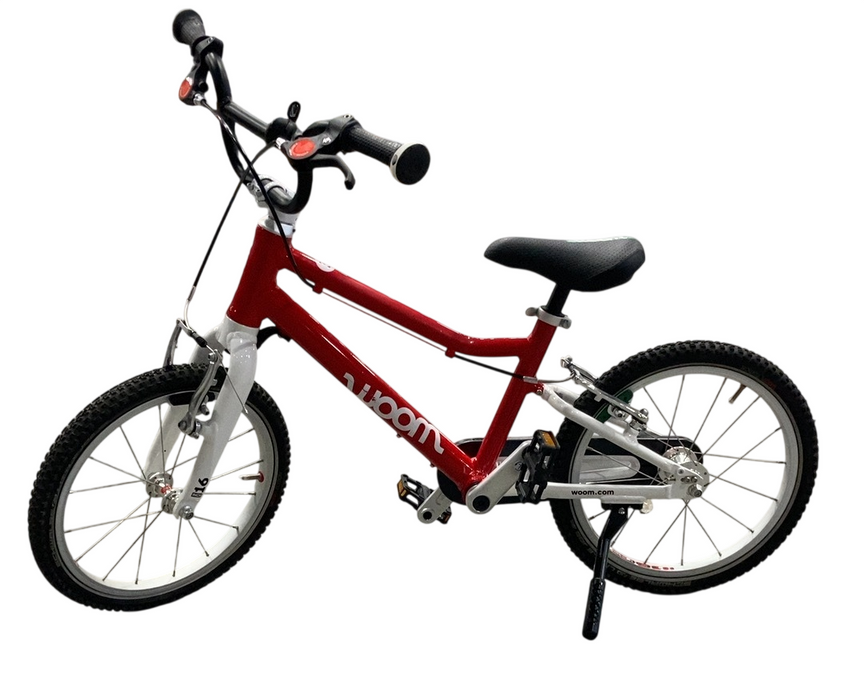 Shop Woom GO 3 Bike "16, Base Model, Woom Red at GoodBuy Gear