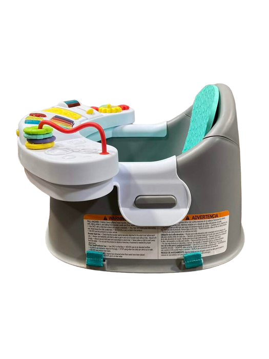 secondhand Infantino Music & Lights 3-in-1 Discovery Booster, Green