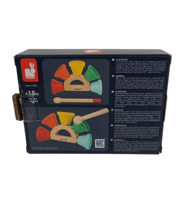 Shop Janod Gioia Wood and Metal Handbell Set at GoodBuy Gear