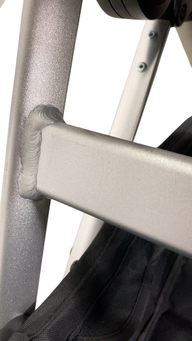 Shop Mockingbird Single to Double 2.0 Stroller, 2024, Black, Silver With Black Leather, Watercolor Drops at GoodBuy Gear