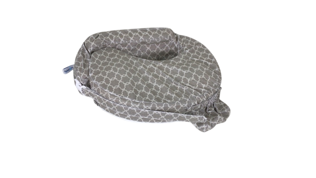 My Brest Friend Nursing Pillow, Flower Key Grey