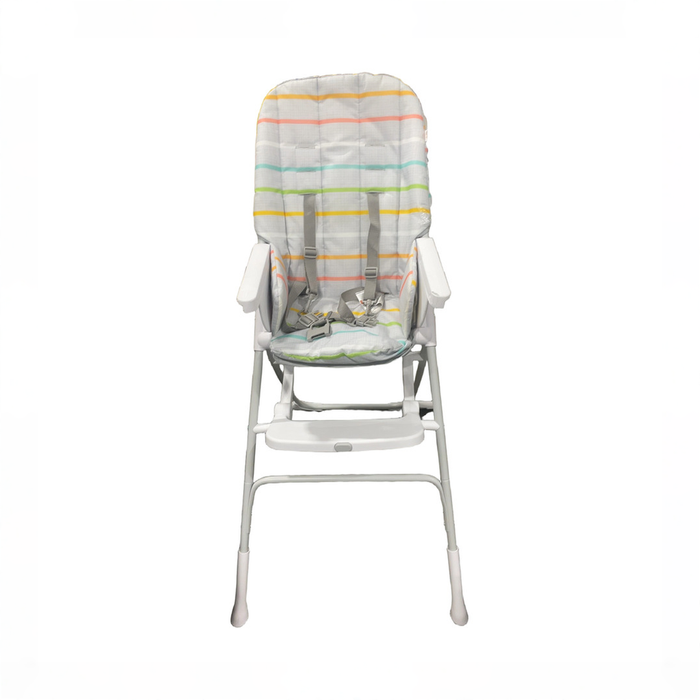 Shop Bright Starts Dine Delight Compact Folding High Chair with 3-Section Plate, Playful Paradise at GoodBuy Gear