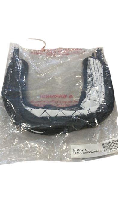 Shop Mockingbird Single 2.0 Stroller, 2024, Black, Silver With Penny Leather, Windowpane at GoodBuy Gear