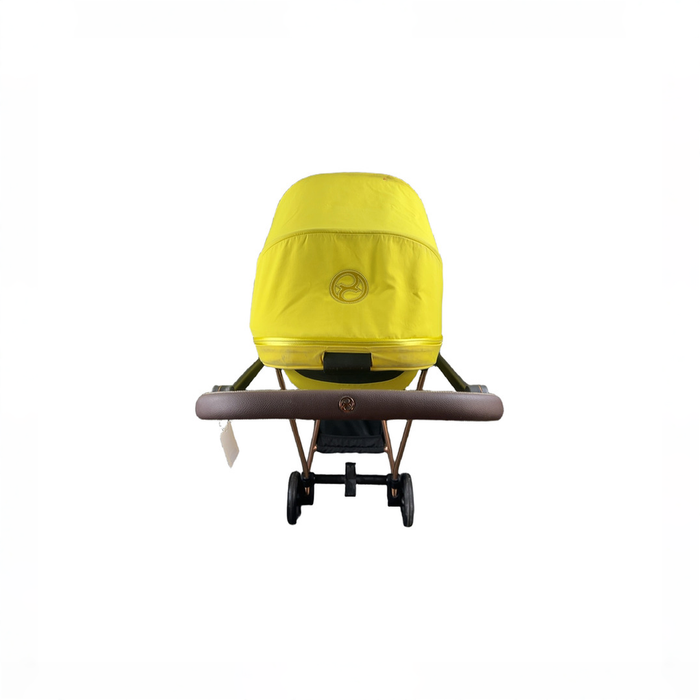 Shop DRAFT - Cybex Mios3 Stroller, 2024, Mustard Yellow, Rosegold at GoodBuy Gear